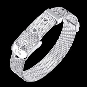 BRACCIALETTO CINTURINO ARGENTO  1