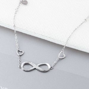 BRACCIALETTO INFINITO ARGENTO