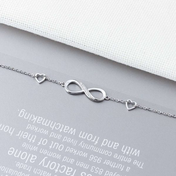 BRACCIALETTO INFINITO ARGENTO 1