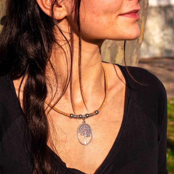 COLLANA ALBERO DELLA VITA SUGHERO 1