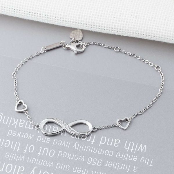 BRACCIALETTO INFINITO ARGENTO 2