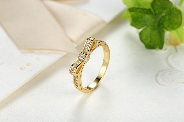 ANELLO FIOCCO ARGENTO